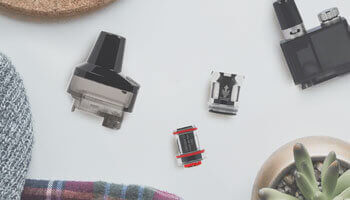 Replacement vape pods and coils at Breazy