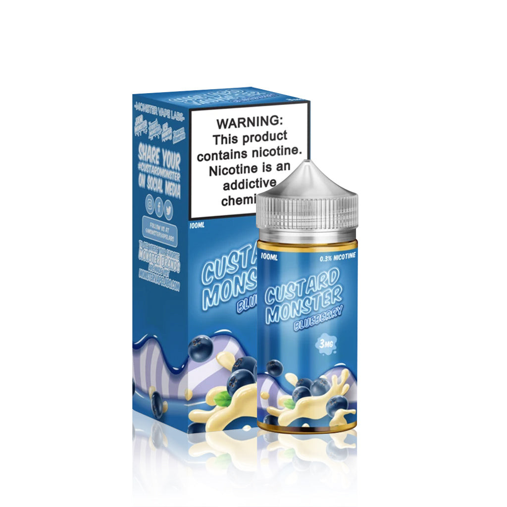 Blueberry - Custard Monster E Liquid