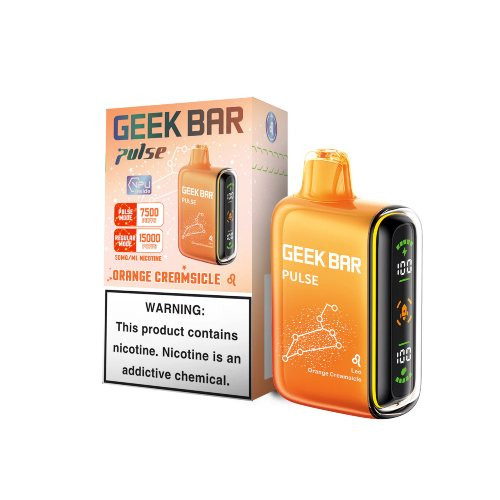 Geek Bar Pulse 15k Orange Creamsicle