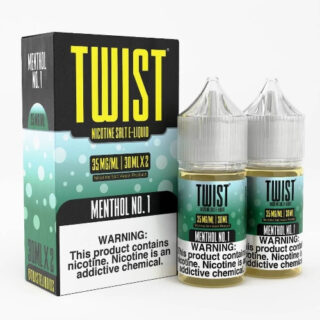 Twist E-Liquid Salts - Menthol No. 1 2x30ml