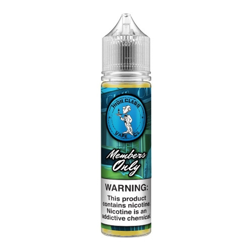 High Class Premium E-Liquid - Members Only 60ml